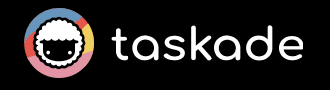 Een logo van Taskade, een veelzijdige productiviteits-AI-tool voor takenbeheer en samenwerking.