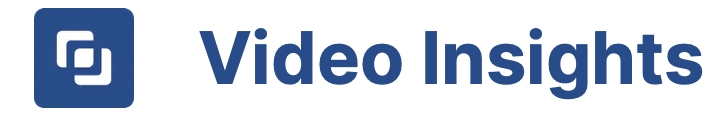 Logo van VideoInsights.io - Video-analysetool voor gedetailleerde inzichten